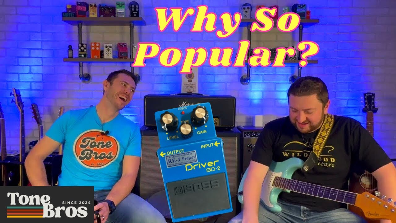 Trying The Analogman Modded BOSS BD 2 For The First Time - YouTube