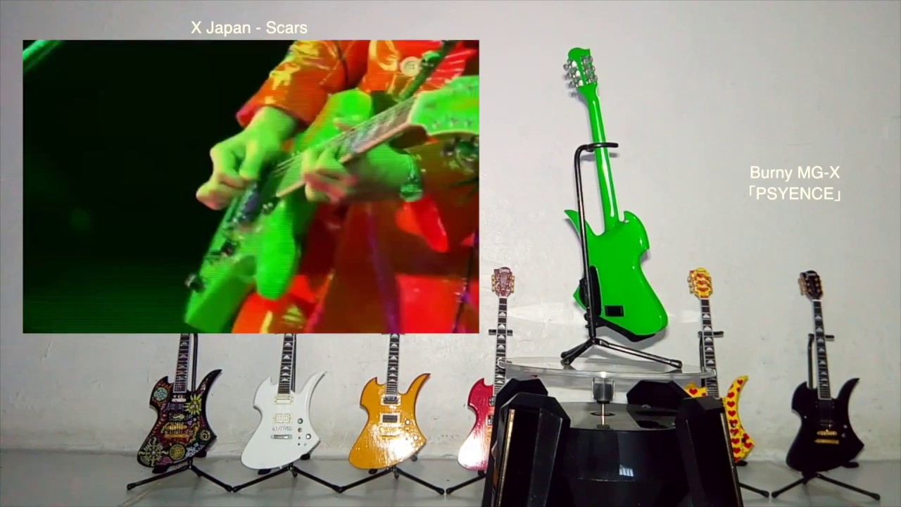 Hide Guitar Collection ~ The Guitar Legend ~ - YouTube