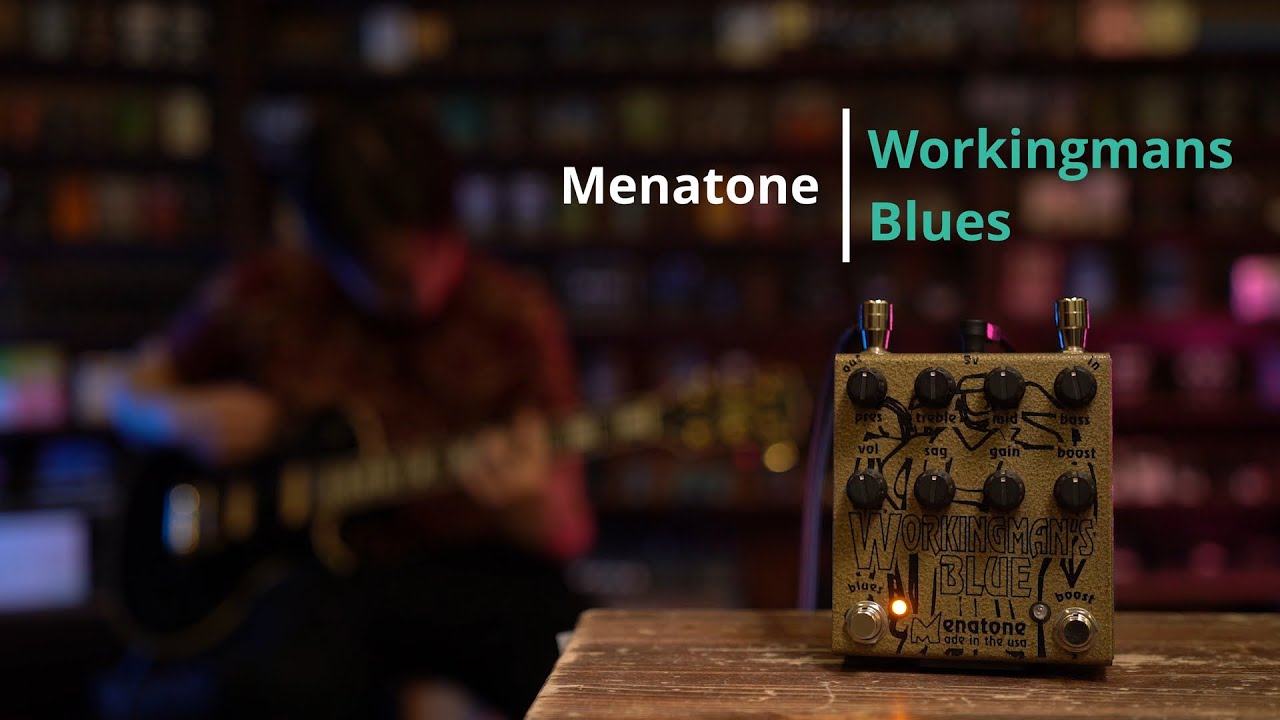Menatone Workingmans Blues - DMTR Pedal Shop #быстрообзор - YouTube