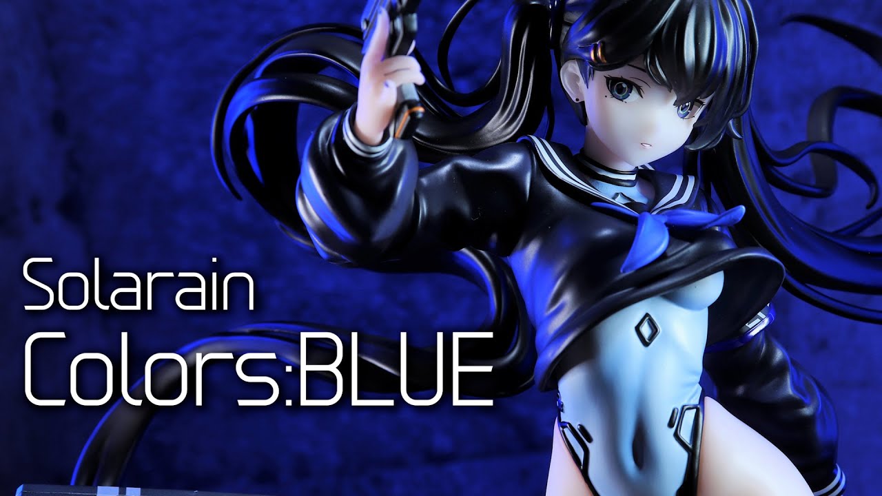 開封レビュー】Solarain Colors:BLUE 1/7スケール フィギュア - YouTube