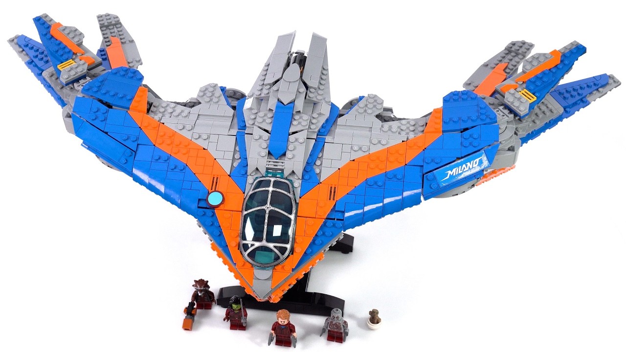 LEGO Marvel Guardians of the Galaxy Milano Spaceship fan review