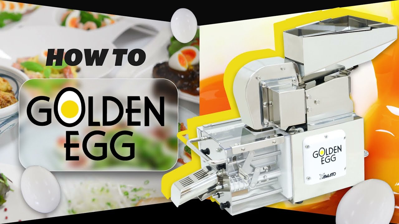 ゆで卵自動殻むき機「ゴールデンエッグ」 - YouTube