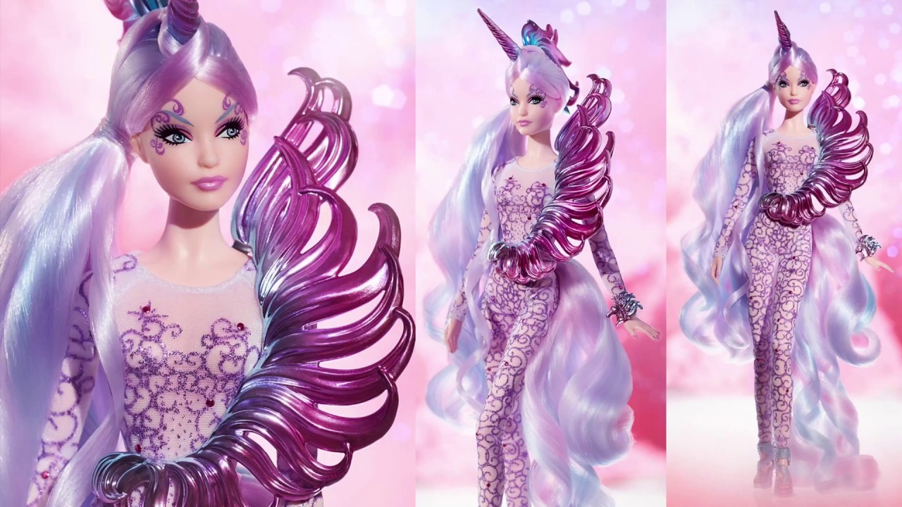 Unicorn Goddess Barbie Doll 