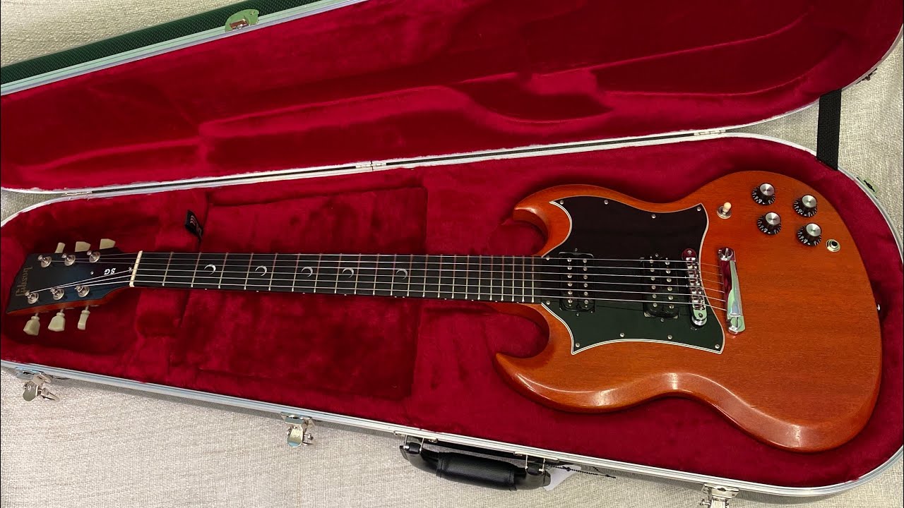 2002 Gibson SG Special Faded Crescent Moon - YouTube