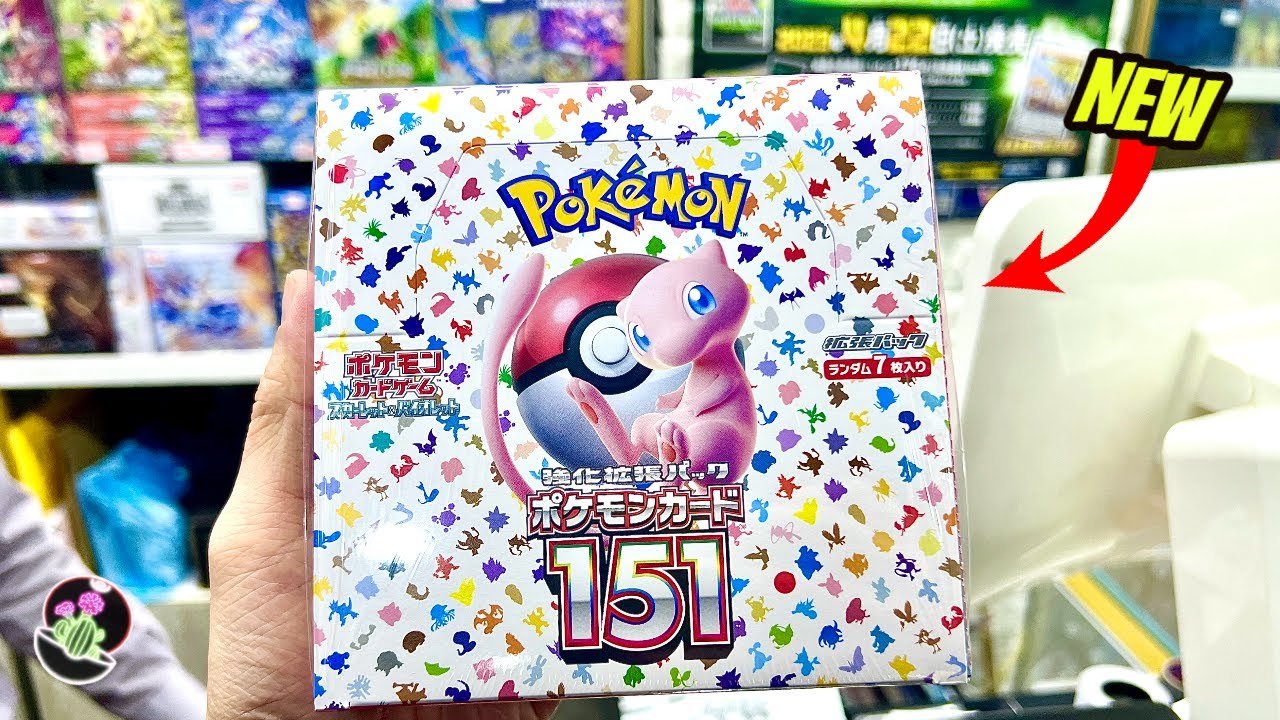 NEW* Opening Pokemon Card 151 Booster Box ( ポケモンカード 151