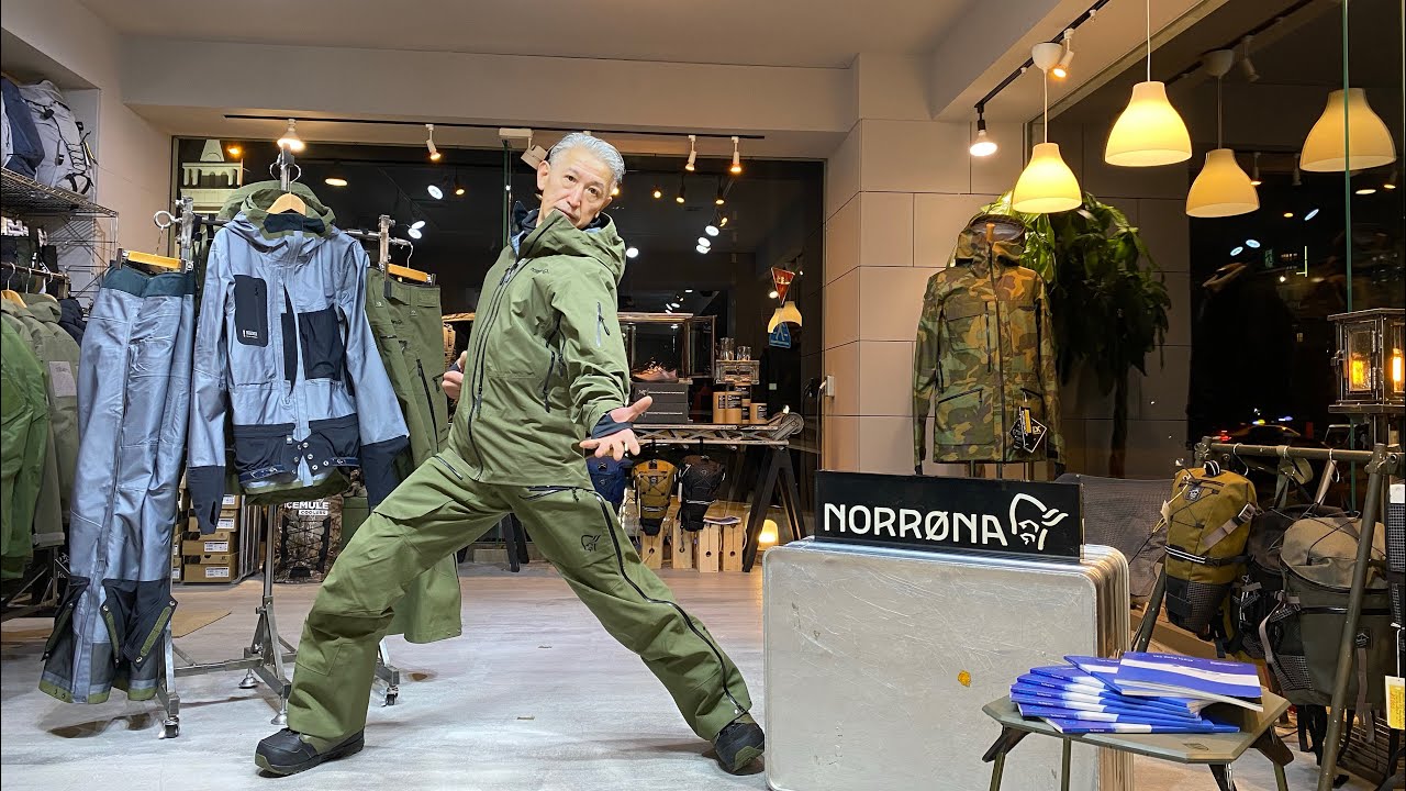 NORRONA] LOFOTEN GORE-TEX PRO JACKET & PANT Norrona's flagship
