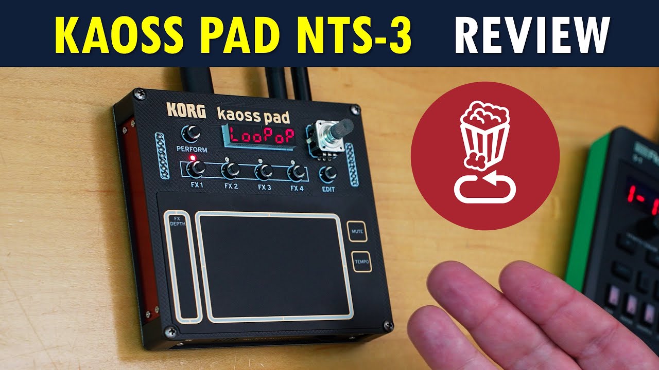 KORG KAOSS PAD NTS-3 (and my first logue plug-in: a Phasing Looper