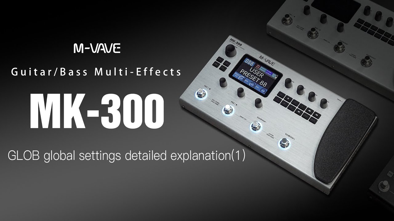 M-VAVE MK-300 Global Settings Tutorial (1) - YouTube