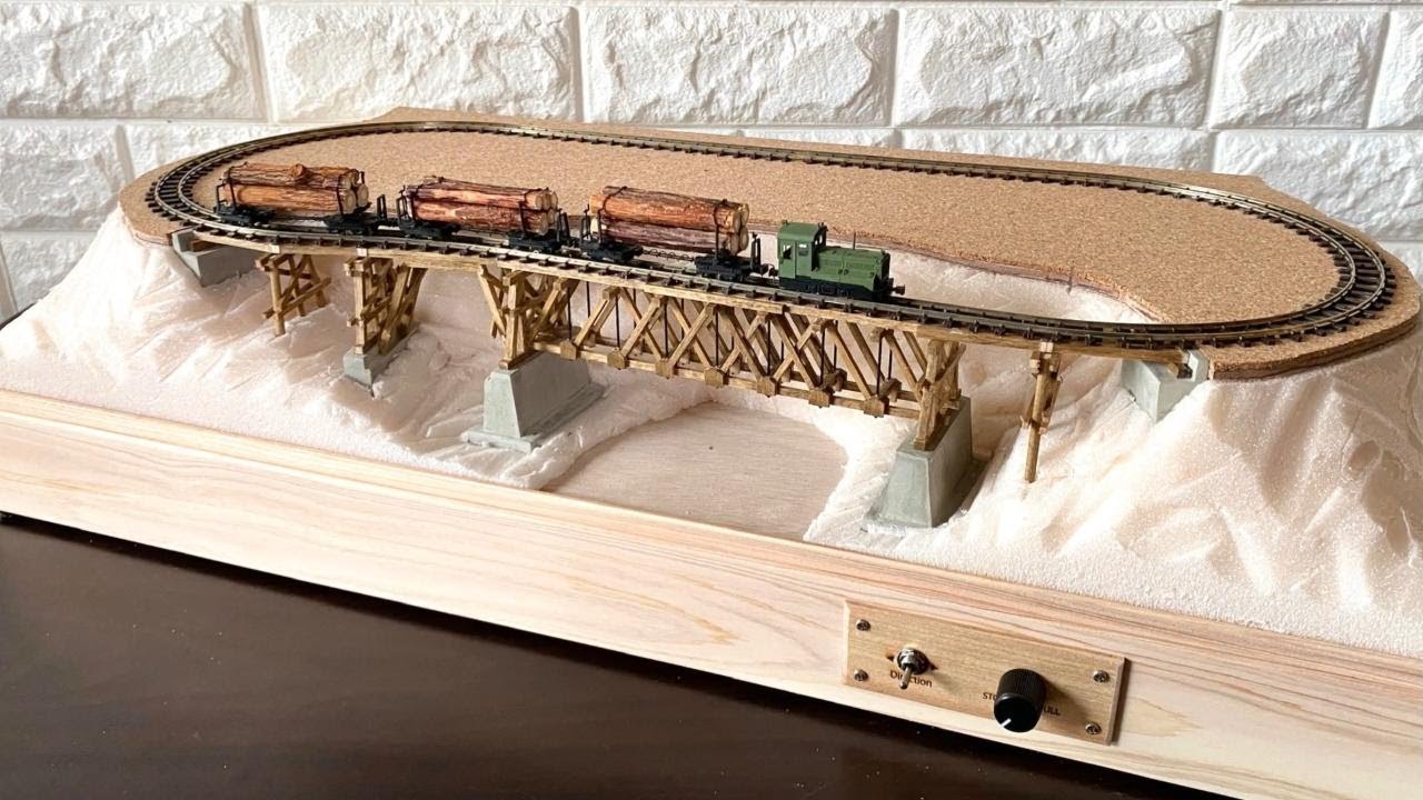 HOナロー9mm 14-ton Climax type Loco 森林鉄道 HOナロー9mm 14-ton