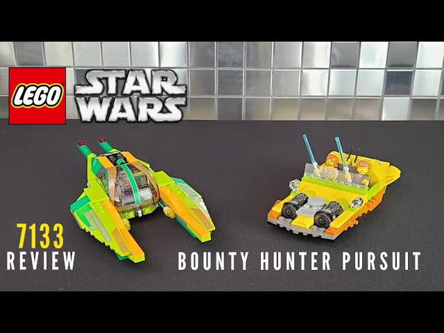LEGO Star Wars Bounty Hunter Pursuit 7133 Review! One of the Most
