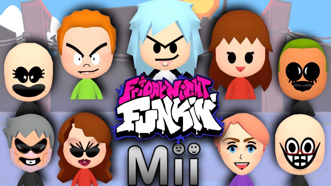 Every Friday Night Funkin Mii EVER! - YouTube