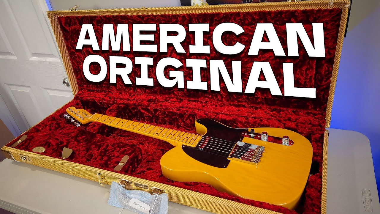Fender American Original '50s Telecaster Deep Dive Demo and Review