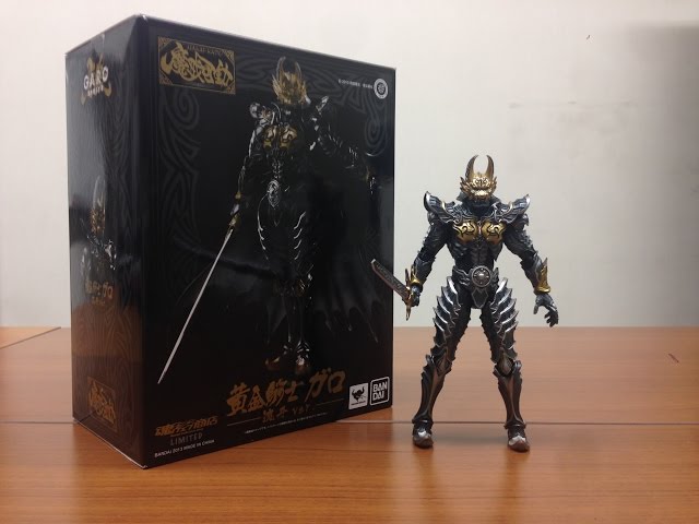 牙狼 ~闇を照らす者~ 魔戒可動シリーズ 黄金騎士ガロ〜流牙ver〜 漆黒