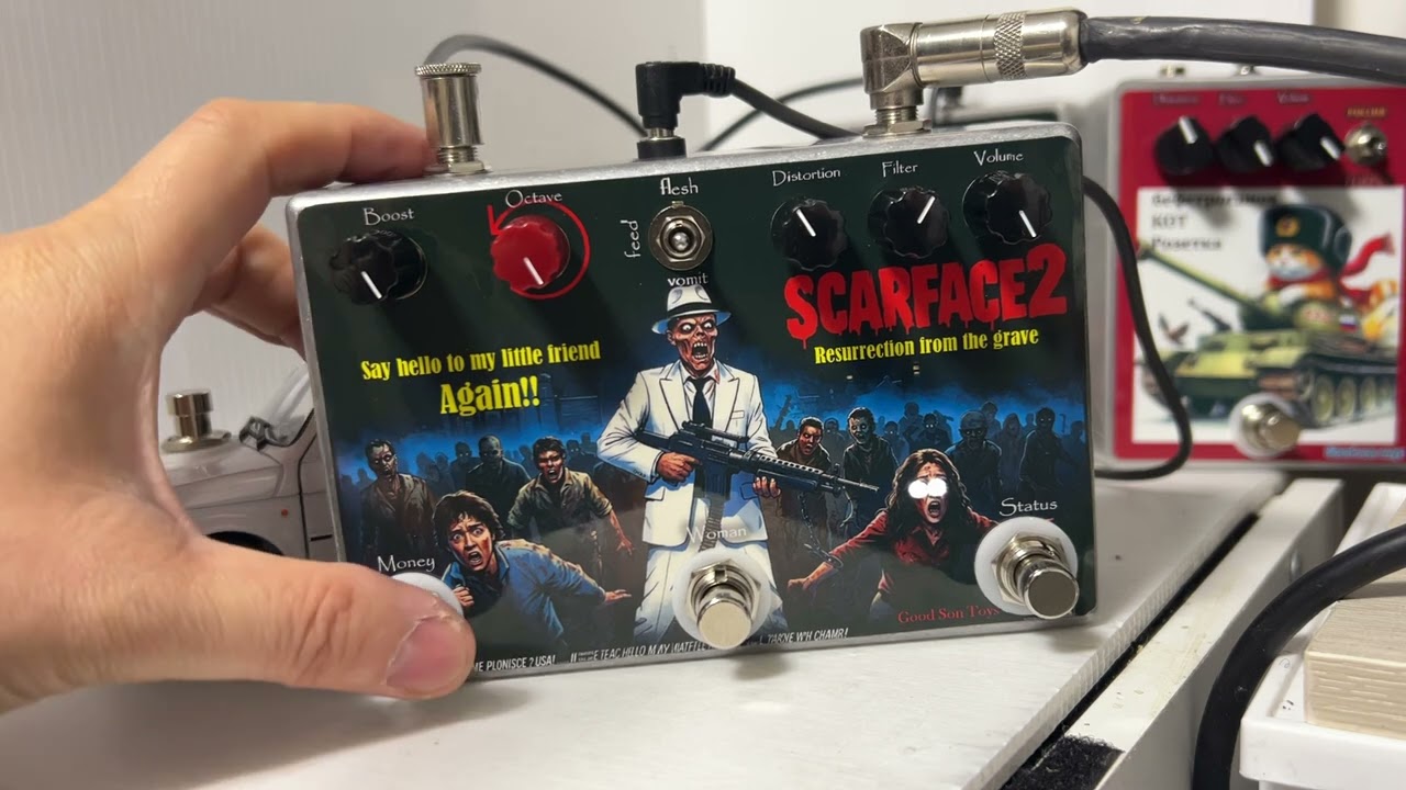 SCARFACE2 アッパーオクターブディストーション SCARFACE2 アッパー