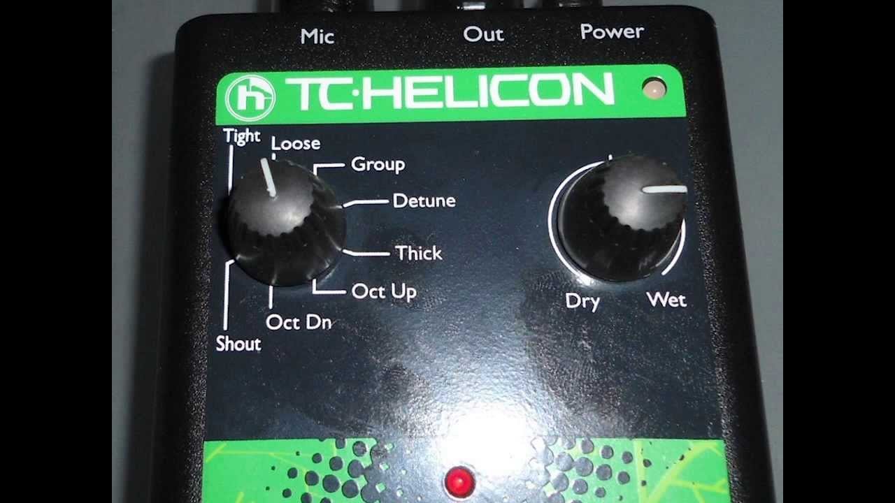 TC-Helicon Voicetone D1 Doubling & Detune - YouTube
