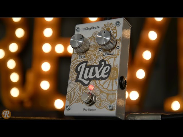 Digitech Luxe Polyphonic Detune Pedal Demo - YouTube