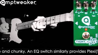 Amptweaker】上質かつ幅広いサウンドが魅力のドライブ・ペダル4機種が