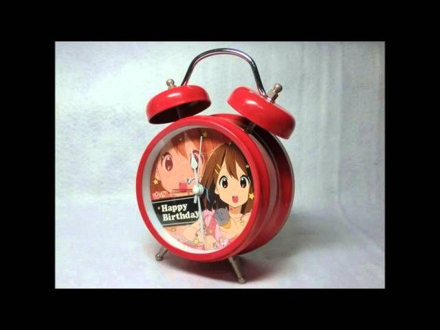 けいおん！」 ボイスアラームクロック 平沢唯 - YouTube
