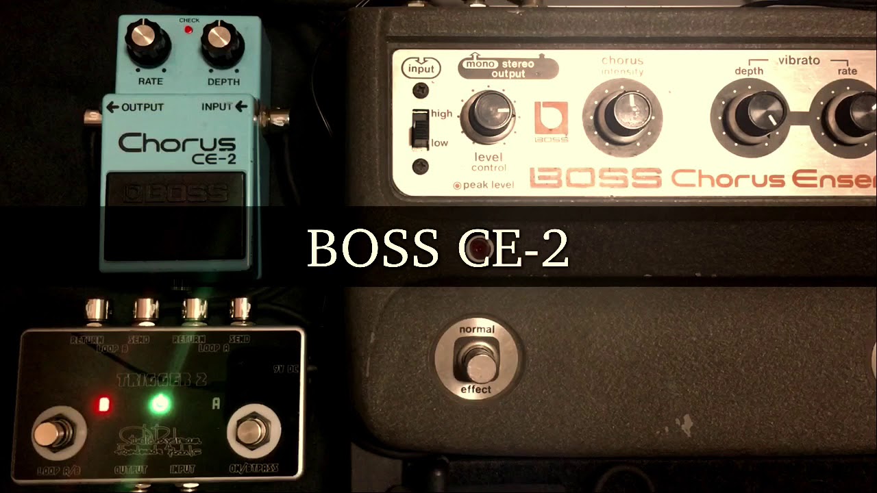 BOSS CE-1を年代別にレビュー！製造年の判別方法も紹介 | 魔法の箱研究