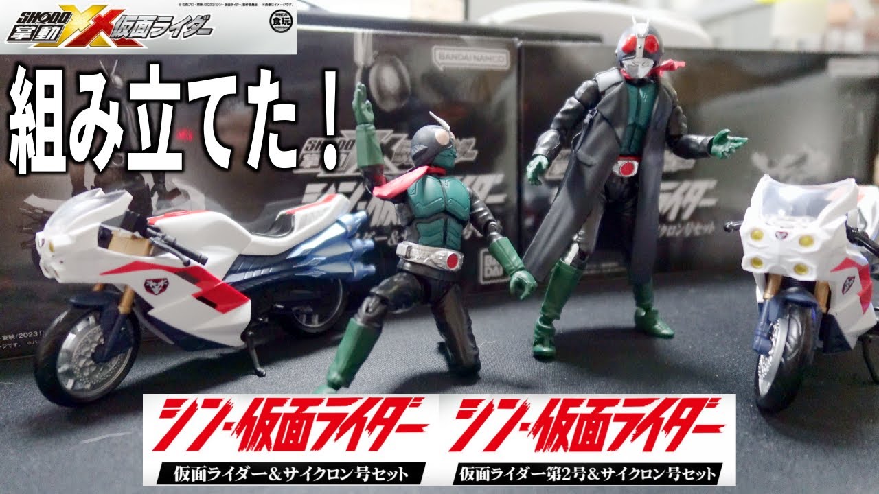 組み立てる】食玩アクションフィギュア バンダイ 掌動 SHODO XX シン