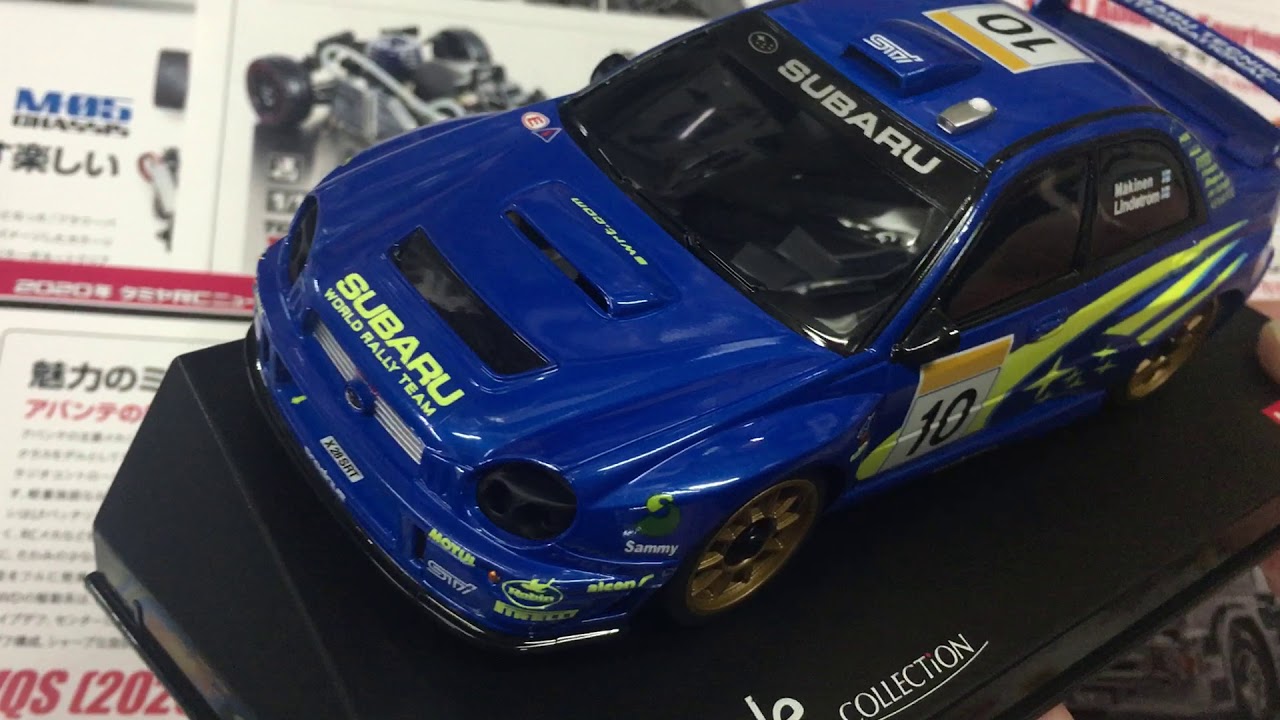 ミニッツ用スペアボディ】スバル インプレッサ WRC 2002 オート