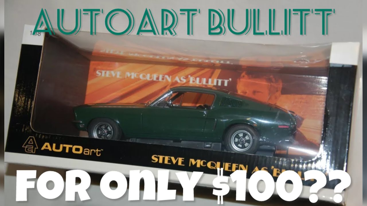 1/18 AutoArt Bullitt Mustang For 100?? Must Be A Scam! Retros Road