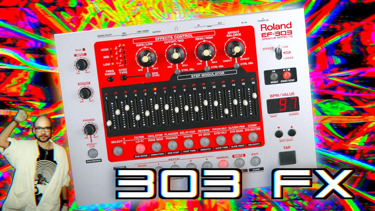 Roland EF-303 review and demonstration - YouTube