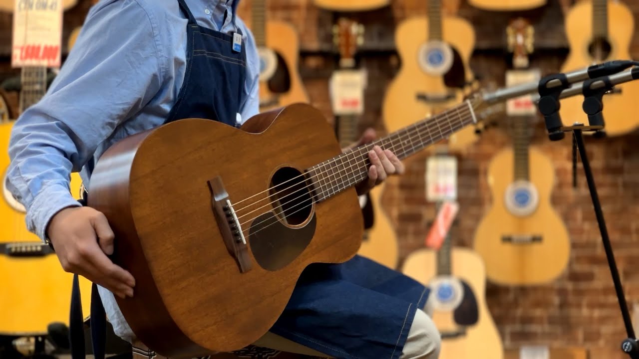 Martin 00-15M #2809578【ウッディで柔らかな音色】【オールマホガニー