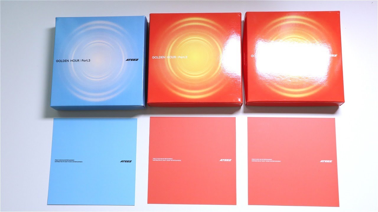 ATEEZ GOLDEN HOUR PART 3 ✨HELLO82 US EXCLUSIVE SIGNED ALBUMS