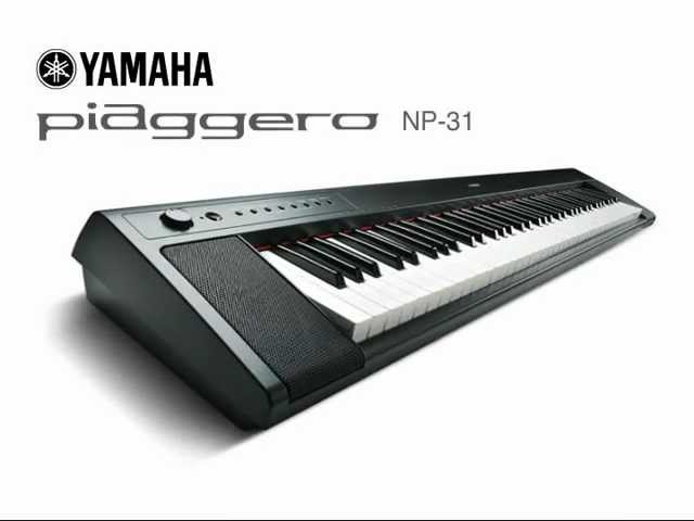 Yamaha NP-31 Digital Piano Demo - YouTube
