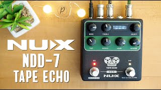 NUX TAPE ECHO - 伝説的名機「RE-201 Space Echo」をモチーフに設計