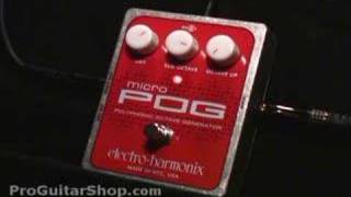 Electro Harmonix Micro POG - YouTube