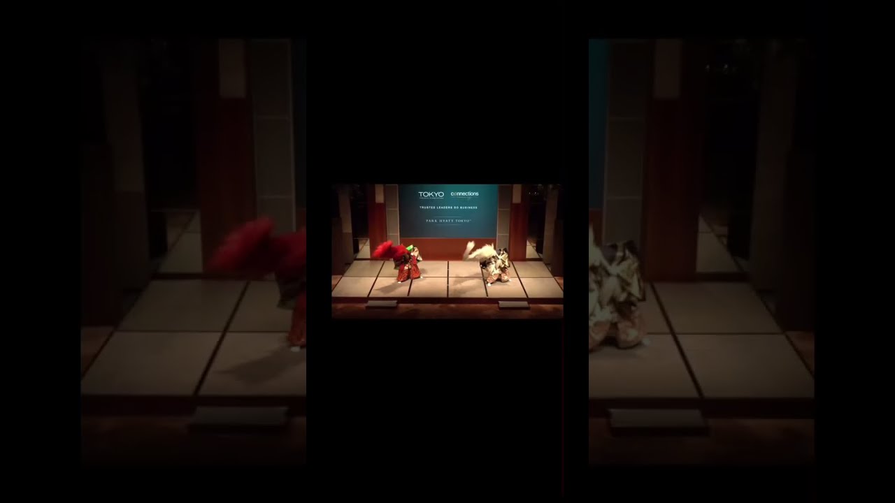 ◇日本舞踊◇「連獅子」---Connections Luxury Tokyo2022 at Park