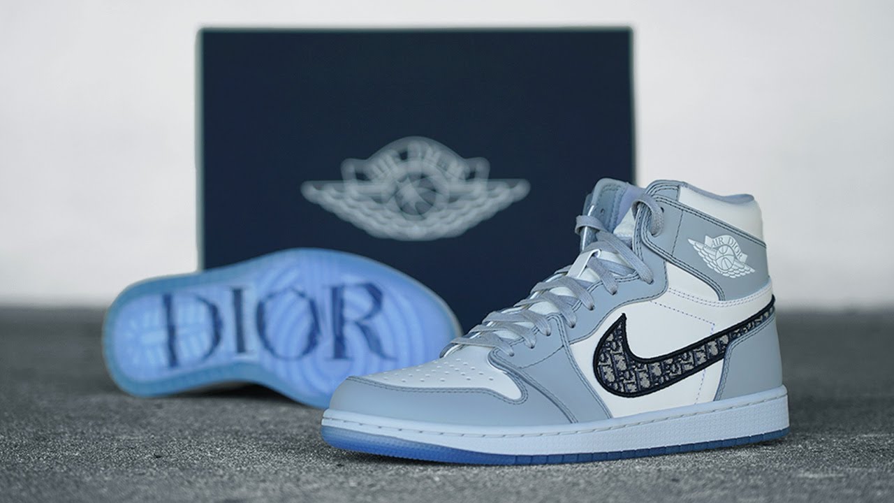 The $10,000 DIOR Air Jordan 1 Unboxing & REVIEW - YouTube
