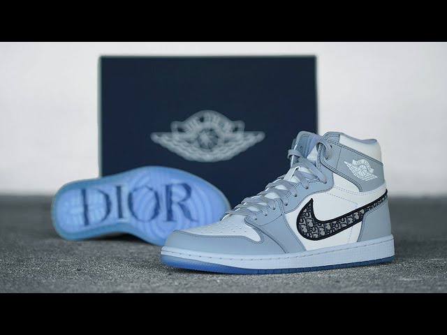 The $10,000 DIOR Air Jordan 1 Unboxing & REVIEW - YouTube