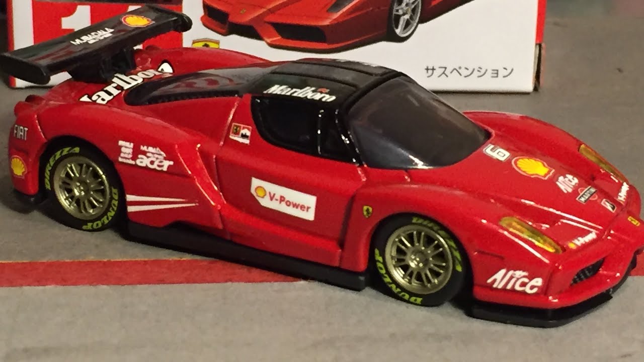 6月発売トミカ改造 エンツォフェラーリ GT化 1/64 ENZO Ferrari custom