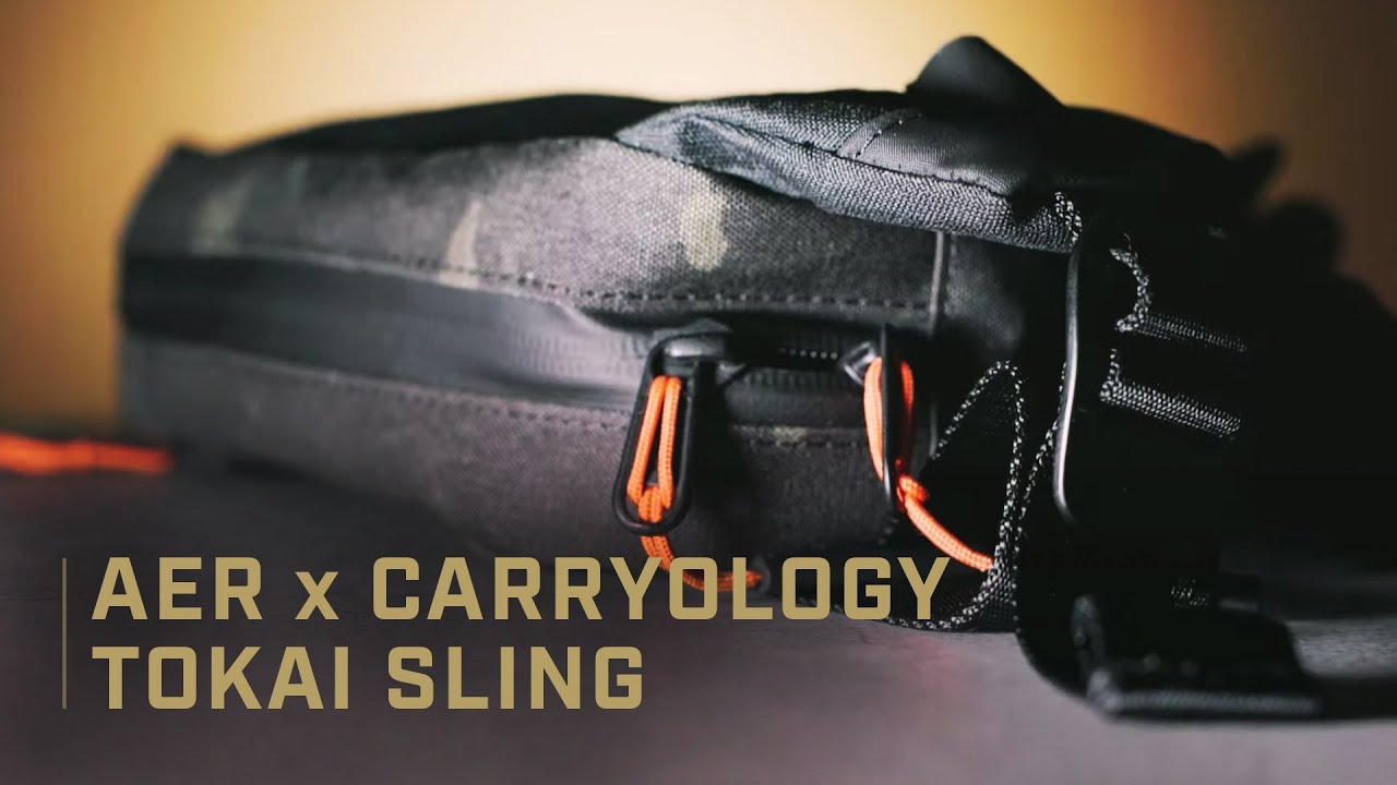 The AER x Carryology Tokai and a bunch of other slings. #porter