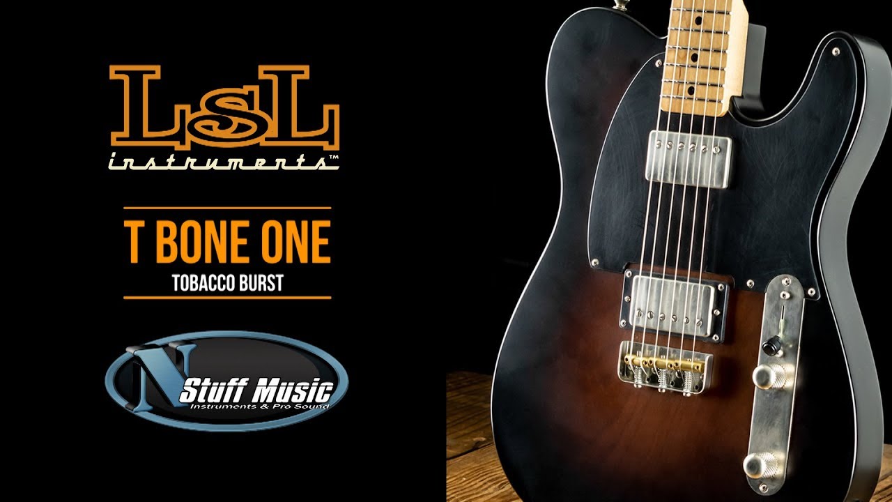 LSL Instruments T Bone One - Tobacco Burst - In-Depth Demo - YouTube