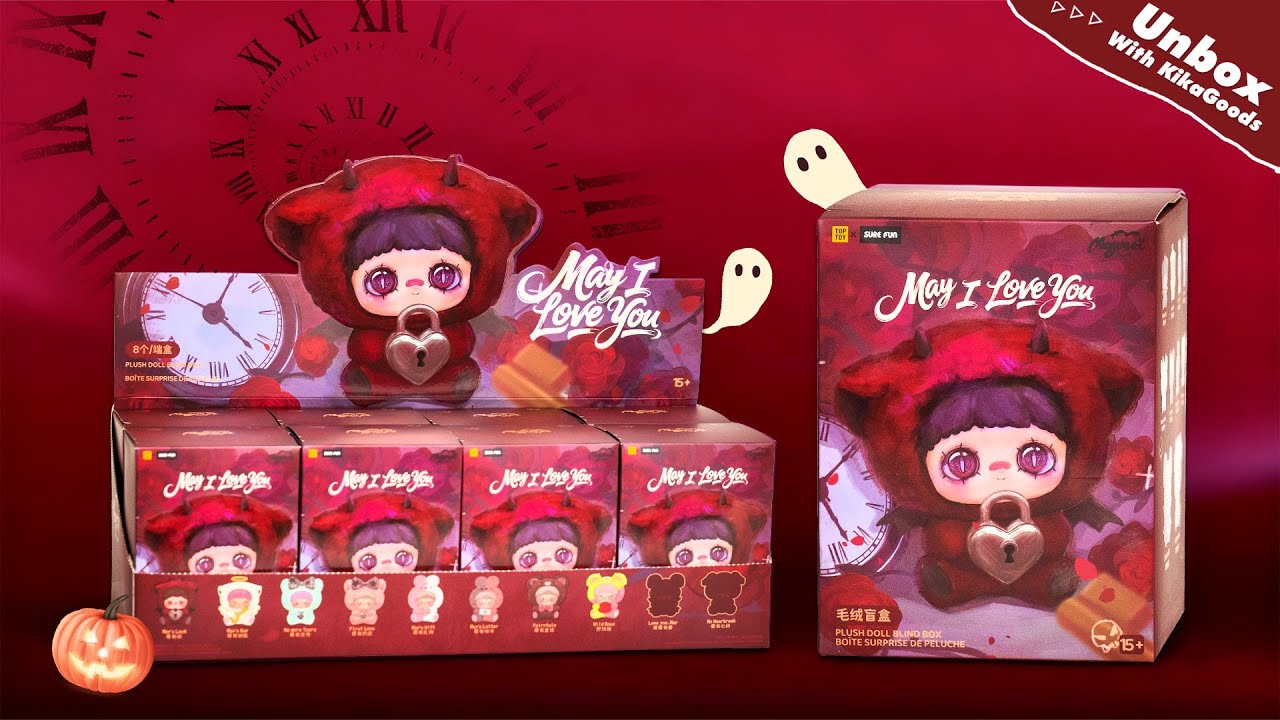 Unboxing MayMei May I Love You Series Plush Blind Box #kikagoods