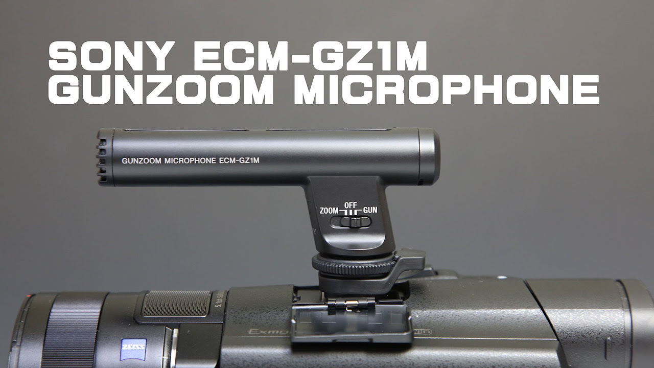 05 SONY ECM-GZ1M ガンズームマイク【録音テスト】#movie#動画 - YouTube