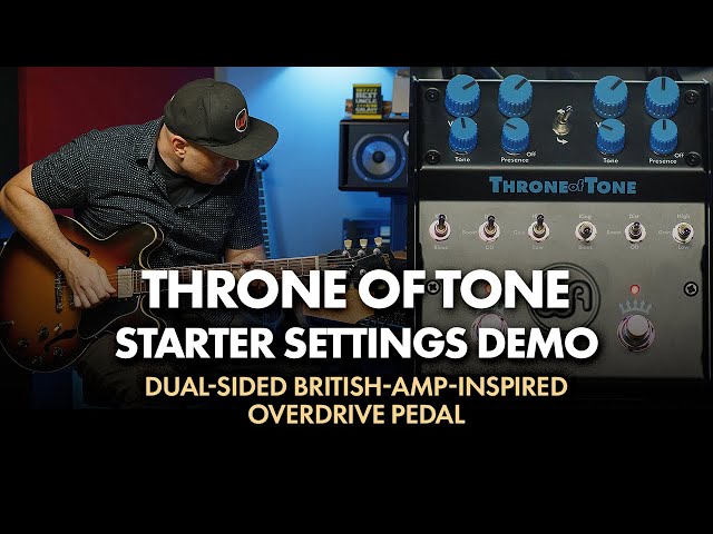 Throne of Tone Dual-Sided Overdrive Demo | Review & Starter