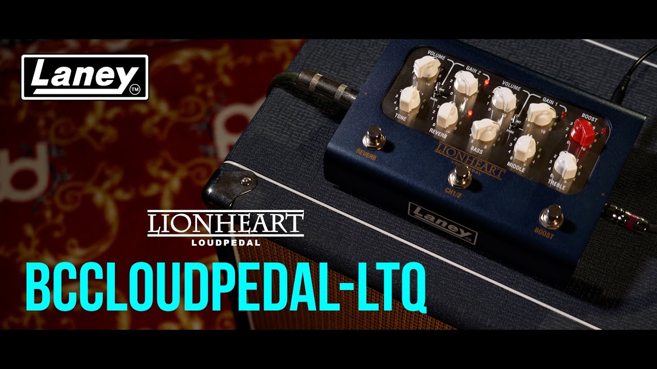 BCCLOUDPEDAL-LTQ ペダル型アンプ Tom Quayleモデル / Laney - YouTube