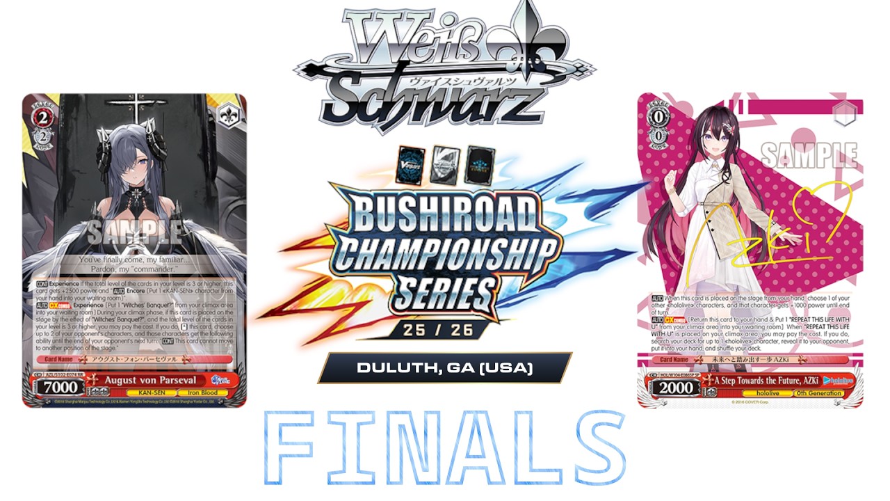 Bushiroad Championship Series 25/26 Duluth, GA - Weiß Schwarz