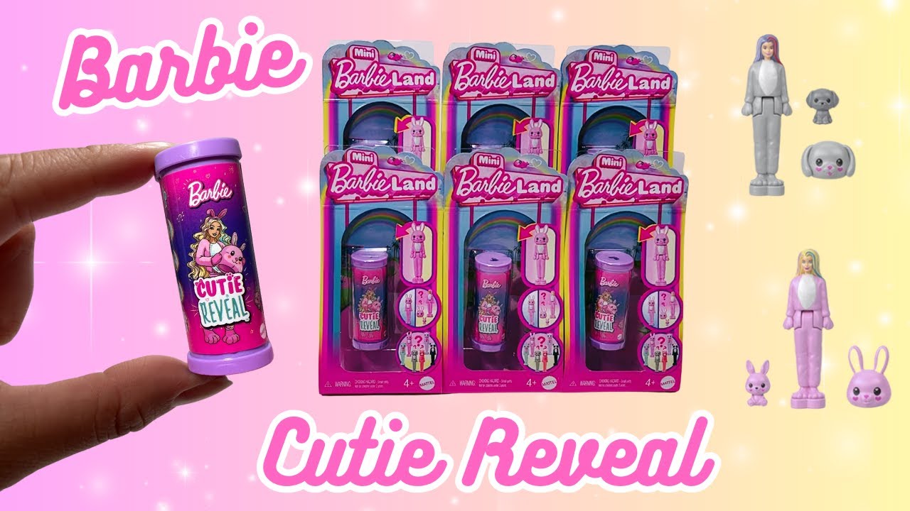 ALL NEW MINI BARBIE CUTIE REVEAL | UNBOXING - YouTube