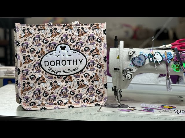 Making a Quilted Trick or Treat Bag - YouTube