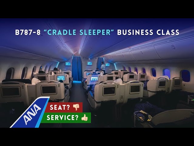 010 ANA Boeing 787-8 Business Class from Jakarta to Tokyo: Mixed