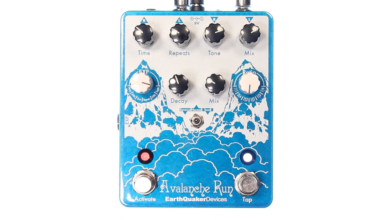 EarthQuaker Devices Avalanche Run Stereo Delay & Reverb（ディレイ