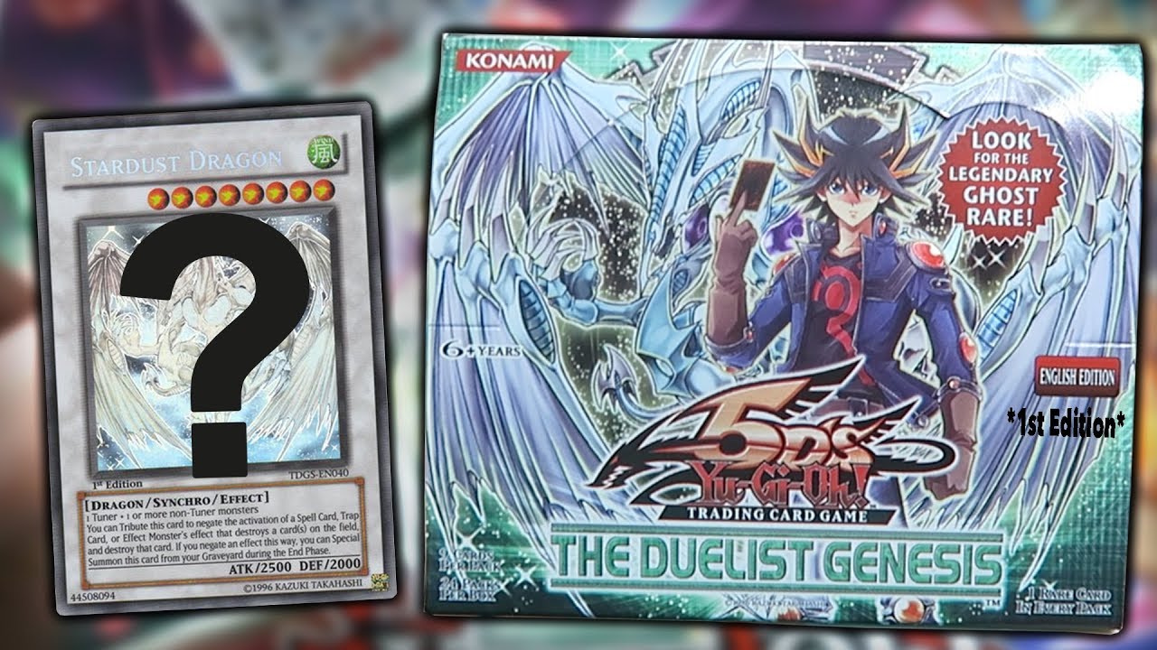 INSANE YuGiOh DUELIST GENESIS 1st EDITION BOOSTER BOX (ish