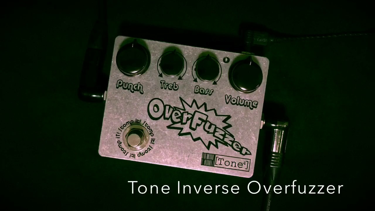 オーバードライバー系Tone Inverse Overfuzzerをレビュー！ | 魔法の箱