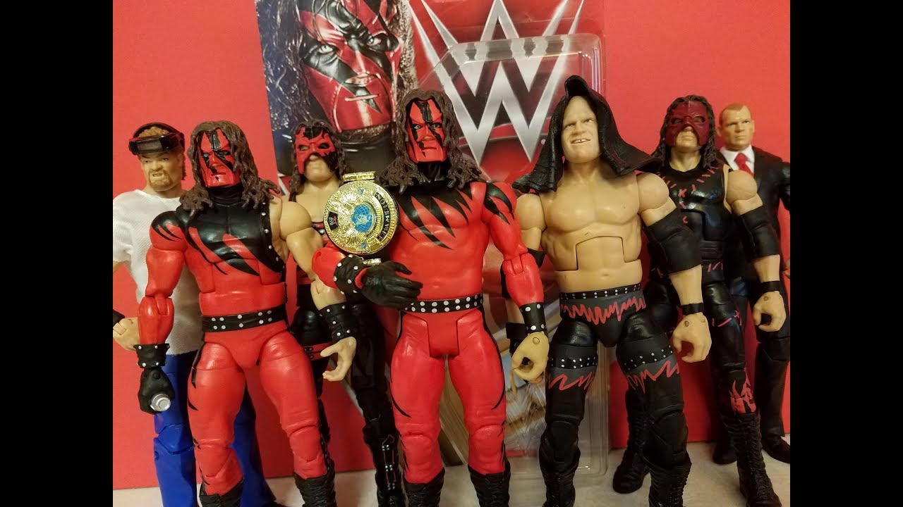 WWE Kane Figure Collection! - YouTube